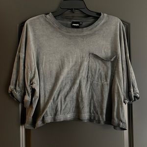 Cropped Oversized Tee / Women’s M
